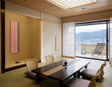 Guestroom   Type I - Room with Open-air Bath Kawaguchiko side Japanese-style room